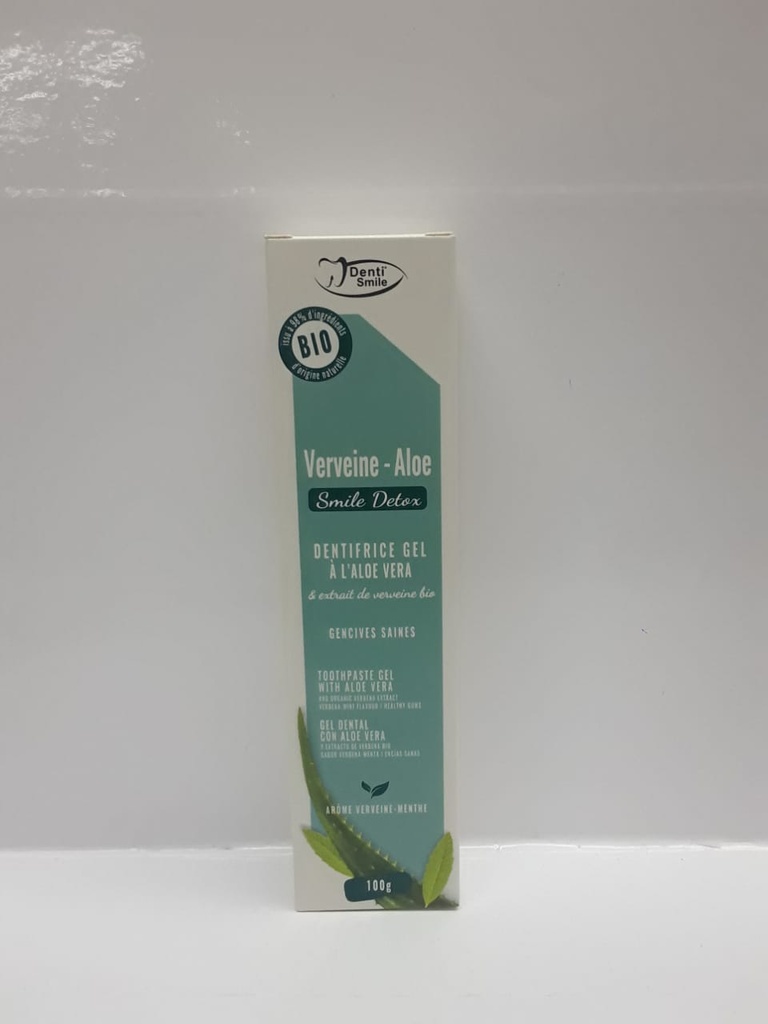 DENTI-SMILE DENTIFRICE ALOEVERA 100 GR 6136       