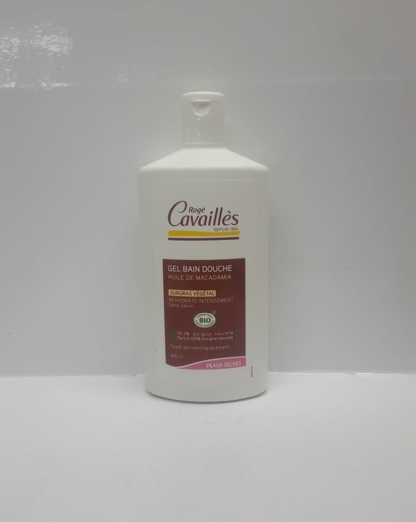 RC GEL SURGRAS BAIN DOUCHE HUILE MACADAMIA 400ML     5900/6518   
