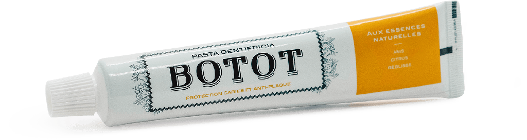 BOTOT DENTIFRICE JAUNE ANIS CITRUS REGLISSE 75ML 4842 