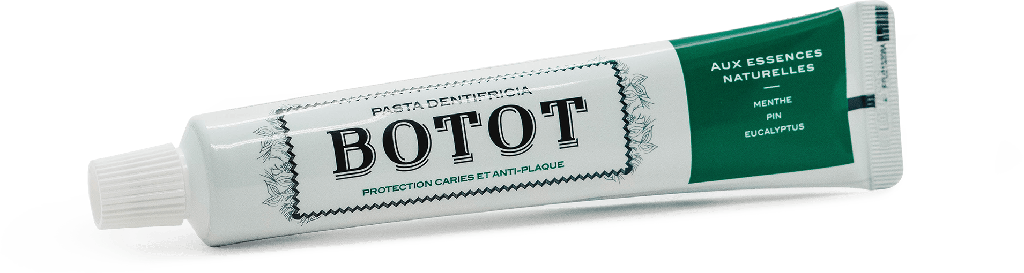 BOTOT DENTIFRICE VERT MENTHE PIN EUCALYPTUS 75ML 4835