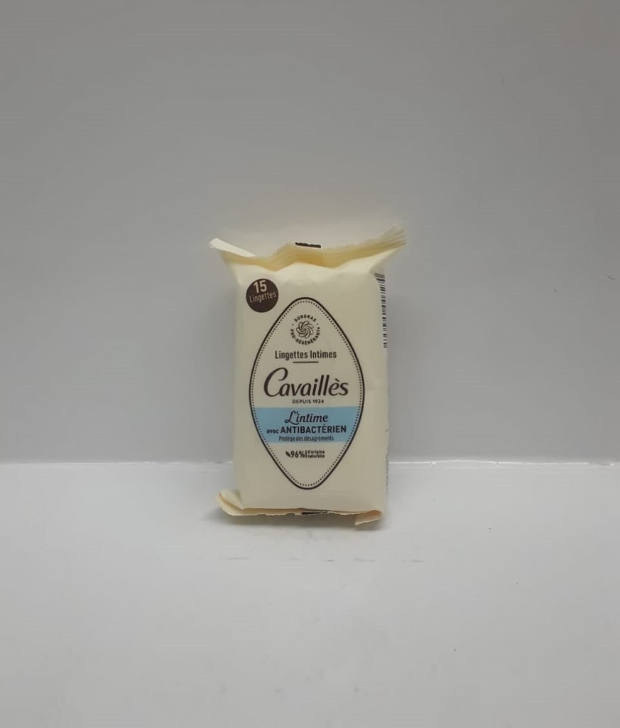 RC LINGETTES ANTIBACTERIEN 15 U     5627/7270/4095        