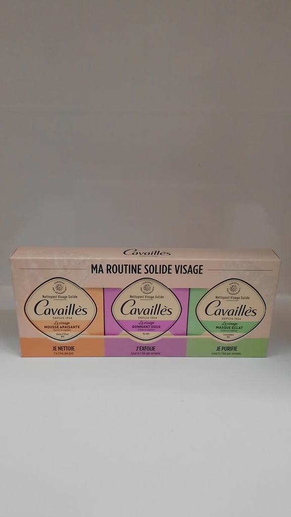 RC COFFRET MA ROUTINE SOLIDE VISAGE X3 210GR  3384 
