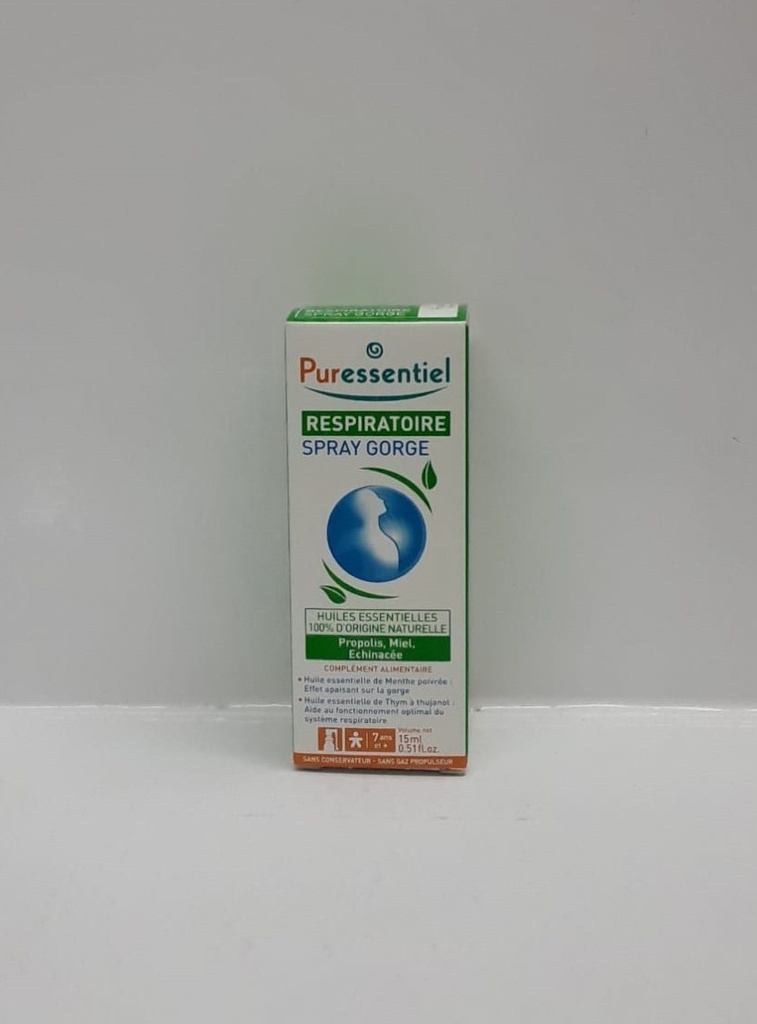 PURESS RESPIR SPRAY GORGE RESPIRATOIRE 15 ML 3256     