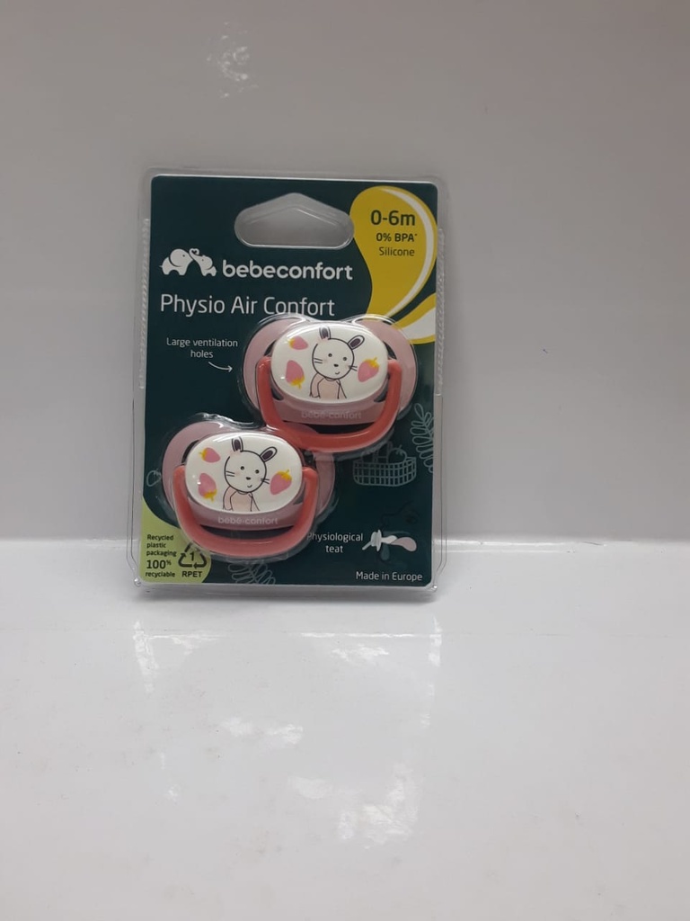 BB CONF SUC PHYSIO AIR CONF  - 0/6 M - THE GARDENER ROSE ET JAUNE  SIL X2 - 6891