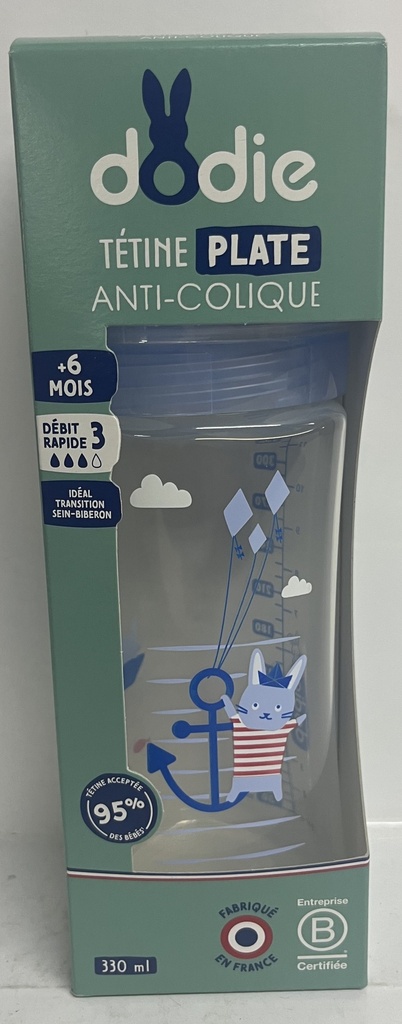 DODIE BIB SENS+ 330ML MER 6644