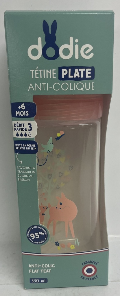 DODIE BIB SENS+ 330ML JARDIN 6613