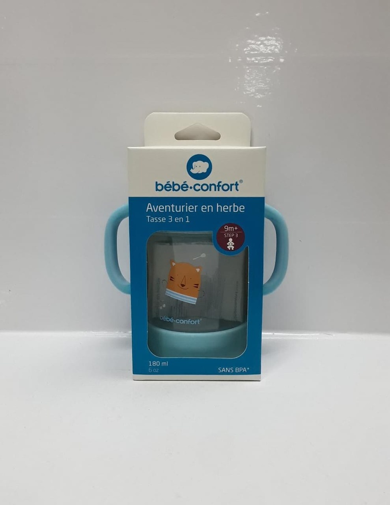 BB CONF TASSE EVOLUTIVE 3 EN 1 AVENTURIER EN HERBE 180 ML DOMINO 3860