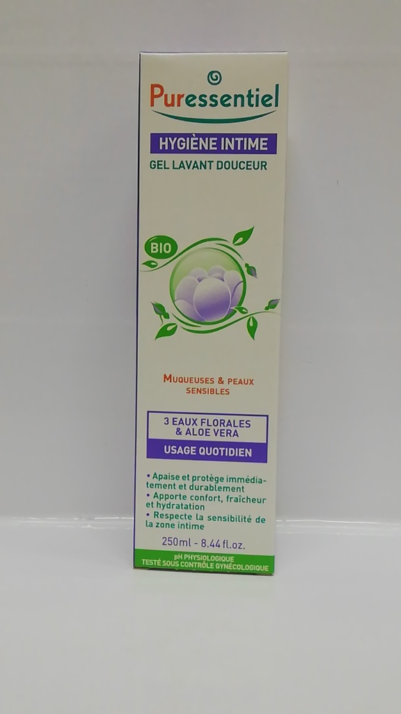 PURESS GEL LAVANT INTIME DOUCEUR BIO FL 250ML 6013     