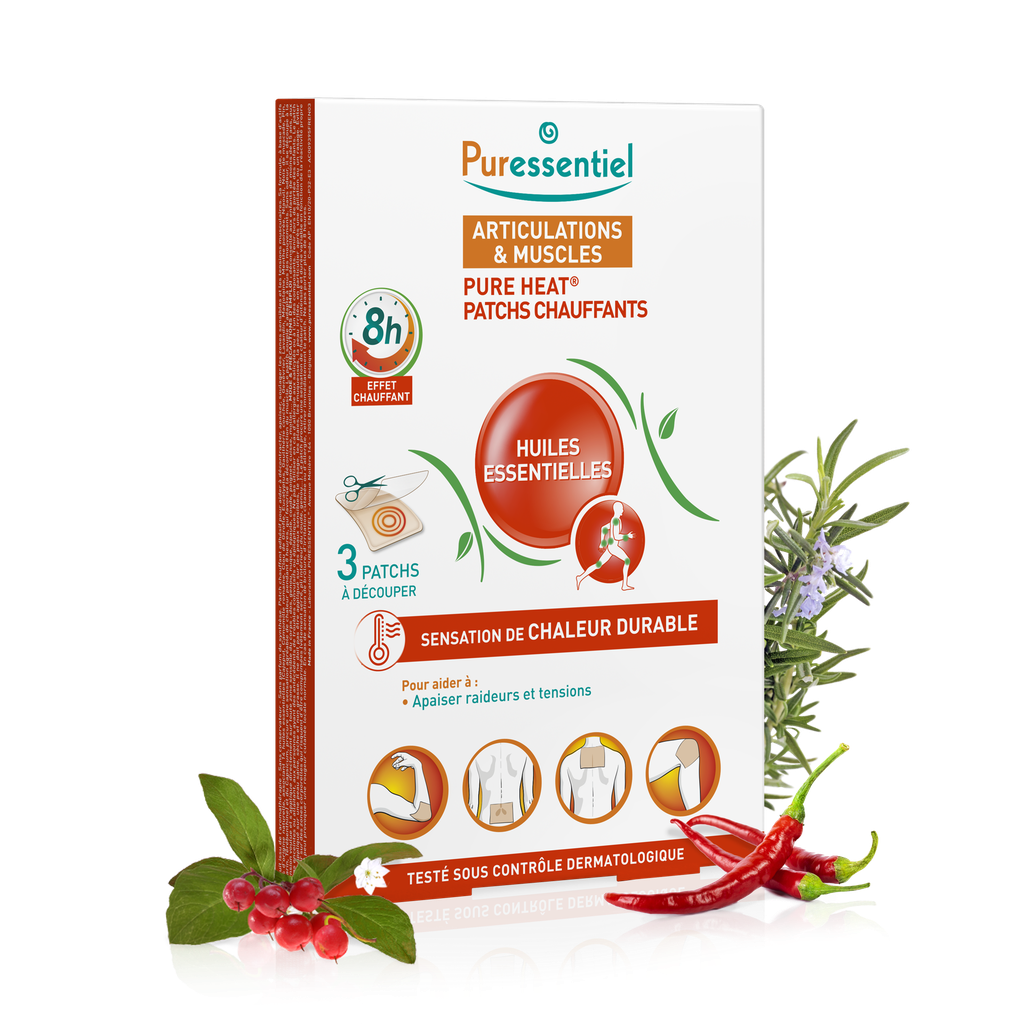 PURESS ARTICUL & MUS PATCHS CHAUFFANTS 14 HE X 3 U 7450         