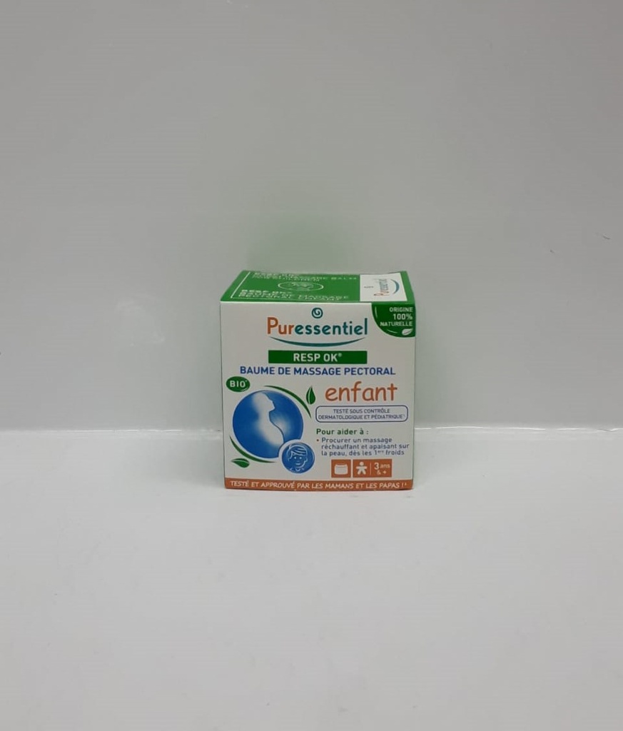 PURESS RESPIR BAUME DE MASSAGE PECTORAL BEBE POT 30ML 4312/2774       