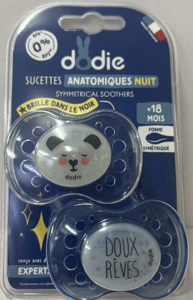 DODIE SUC A2 +18M  DUO NUIT GOOD NIGHT / LUNE SANS ANNEAU     2304