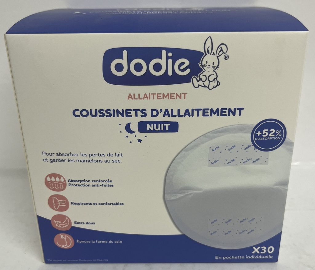 DODIE COUSSINET D'ALLAITEMENT NUIT X30 1376