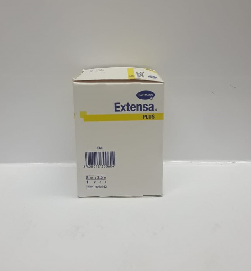 HRTM EXTENSA PLUS Q/PHARMACIE BANDE ADHESIVE ELASTIQUE 8CM*2,5M 928642        