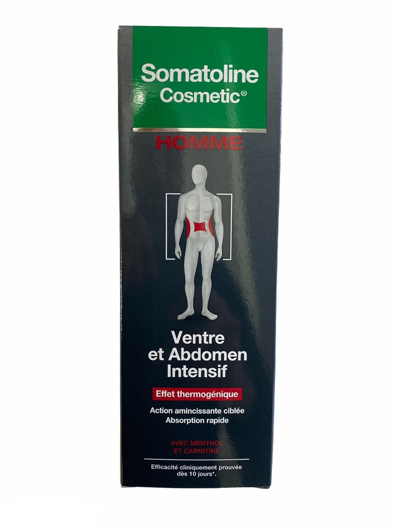 SOMATO HOMME TRAITEMENT VENTRE ET ABDOMEN 10 NUITS 250ML 4018/6777/2831   