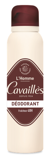 [012323] RC DEO SOIN DERMATO HOMME 48H SS. SEL ALUM  SPRAY 150ML      6266/6761    