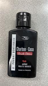 [012254] DENTI SMILE BLANCHEUR POUDRE CHARBON COCO FRUITS ROUGES 15G 6006  