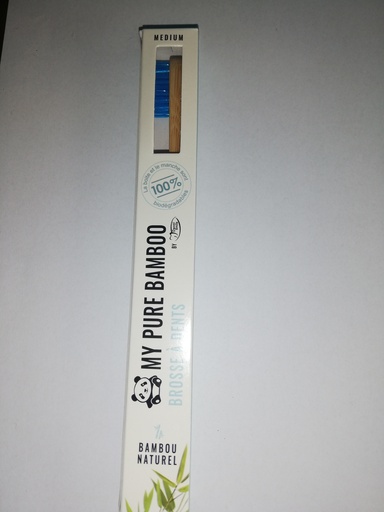 [011549] DENTI SMILE BROSSE A DENT BAMBOU MEDIUM BLEU 6532 
