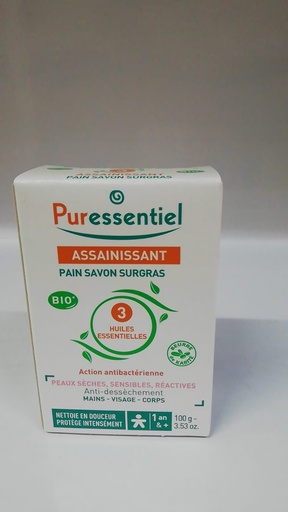 [012302] PURESS ASSAINI SAVON SURGRAS SEC 100GR 2767                 