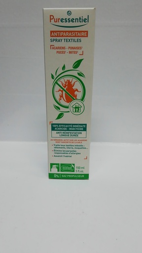 [011966] PURESS ASSAINI SPRAY TEXTILE ANTIPARASITAIRE 150 ML 0701             