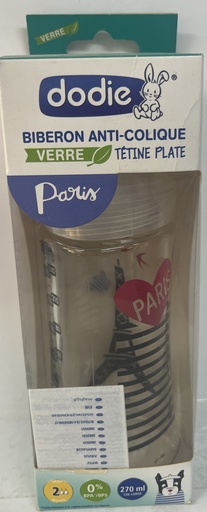 [011330] DODIE BIB SENS+ VERRE 270ML PARIS 6804