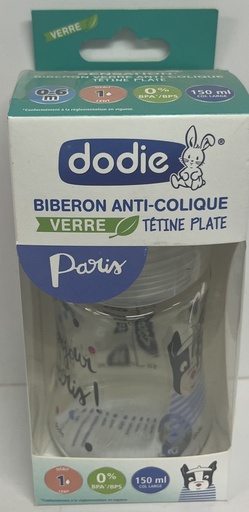 [011329] DODIE BIB SENS+ VERRE 150ML PARIS 6798