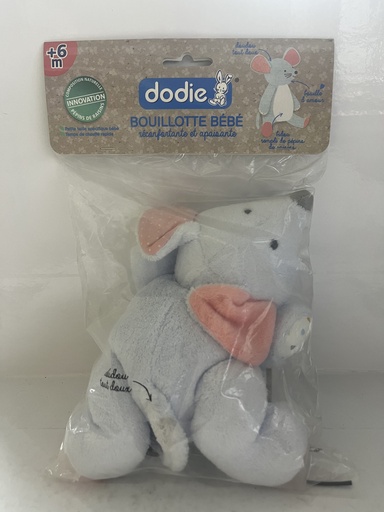[009950] DODIE BOUILLOTTE BB AUX PEPINS DE RAISINS SOURIS +6M 3479