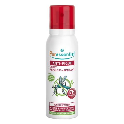 [009850] PURESS ANTI PIQUE SPRAY REPULSIF + APAISANT 7 H 75ML 7950  