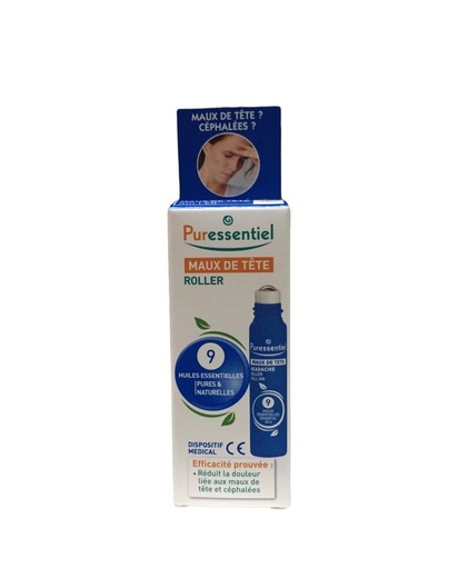 [009843] PURESS ROLLER MAUX DE TETE 9 HE 5ML 5443  
