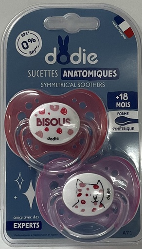 [009648] DODIE SUC A71 +18M DUO GIRLY / ANIMAUX RIGOLOS FILLE 3257