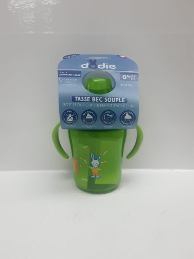 [008558] DODIE TASSE D'APRENTISSAGE VERT 300ML 1642