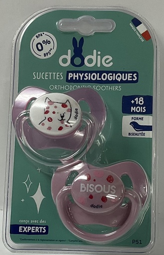 [008292] DODIE SUC P51 +18M DUO FILLE FLEURS/INDIENNE 1468/2168