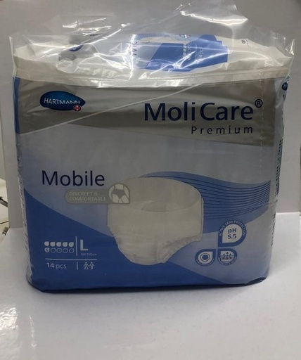 [010924] HRTM MOLICARE MOBILE SLIP ABSORBANT TAILLE L/JOUR X14U 915833 / 166015